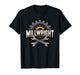 Millwright Gear Tools Industrial Mechanic Engineering Worker T-Shirt