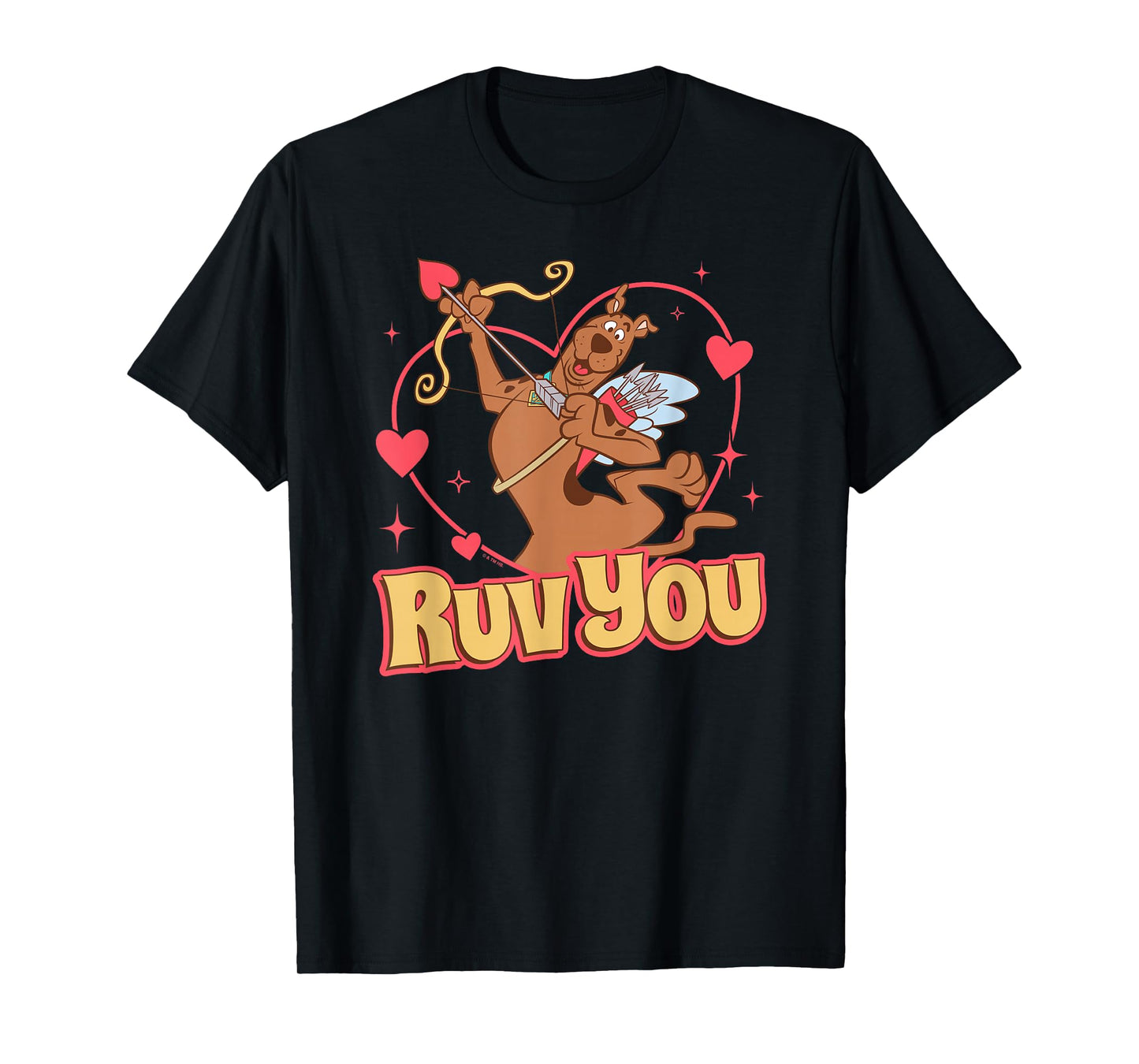 Scooby-Doo Valentine's Day Ruv You Cupid Scooby T-Shirt