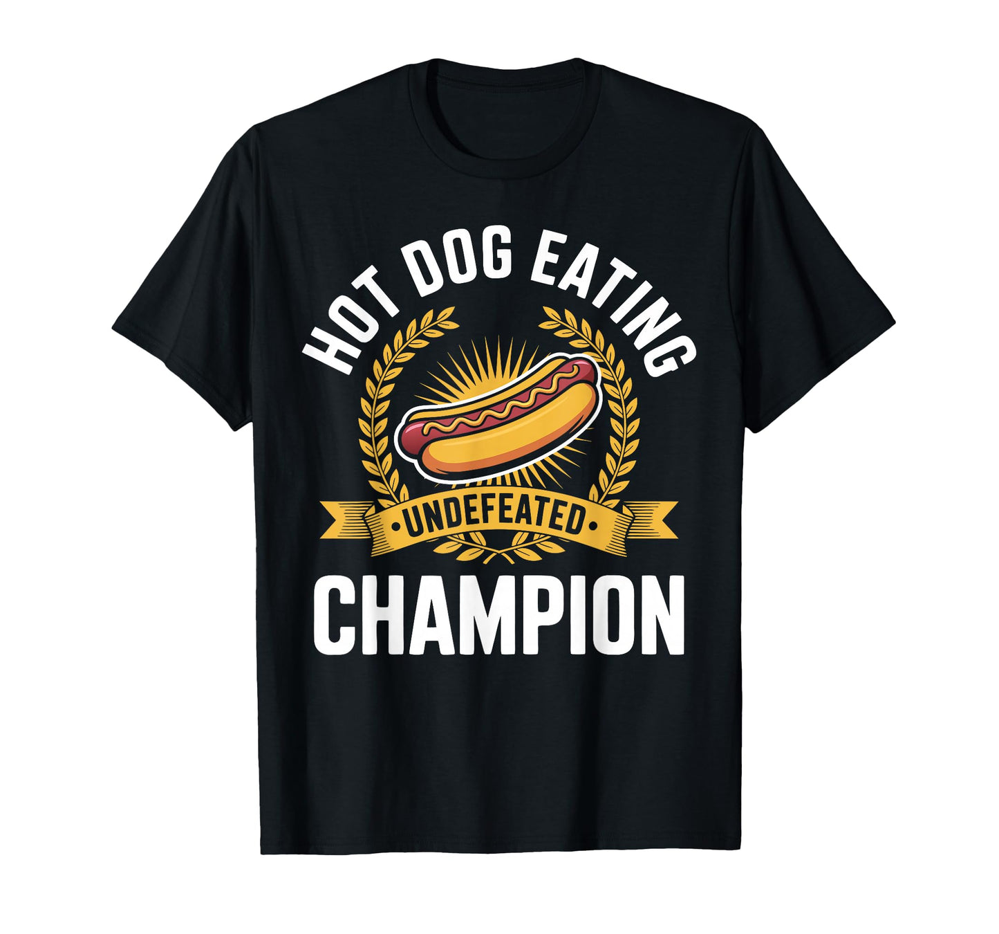 Hot Dog Eating Champion Eating Contest T-Shirt