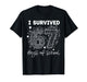 I Survived 67 Days of School Funny 67 Teachers Students Meme T-Shirt