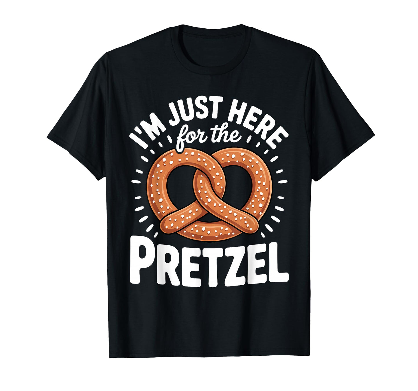 Funny Pretzel Design for Men Women Boys Girls Pretzels Lover T-Shirt
