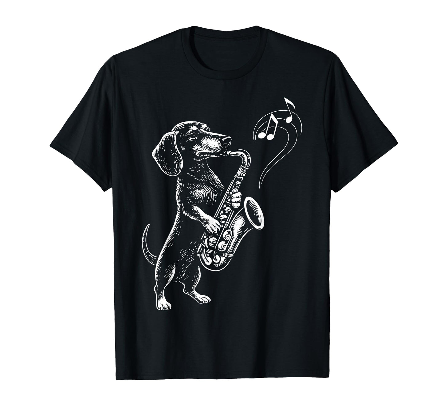 Beagle Playing Saxophone T-Shirt