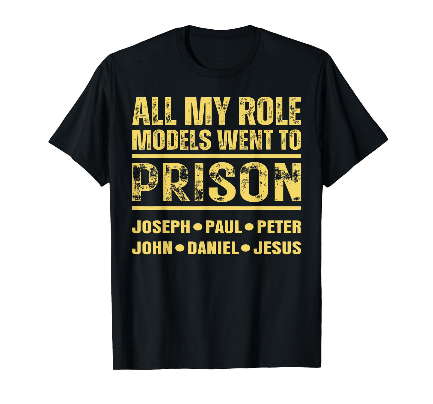 All My Role Models Went to Prison T-Shirt