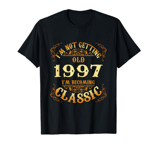 29th Birthday Gift Legend Born in 1997 29 for Years Old T-Shirt