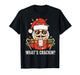 Funny Nutcracker Christmas Shirt Santa Hat Candy Cane Xmas T-Shirt