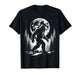 Bigfoot Moonlight Sasquatch Forest Cryptid Outdoor Moon T-Shirt