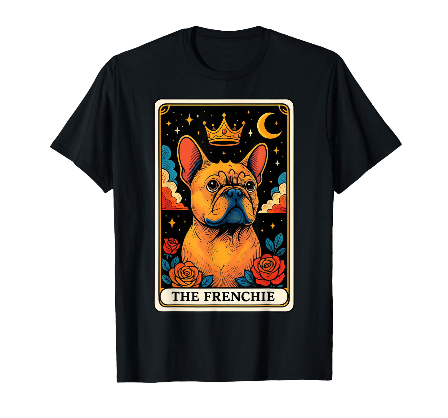 The Frenchie Tarot Card T-Shirt