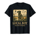 Camo Southern Local Boy Duck Hunting Black Lab Outdoor T-Shirt