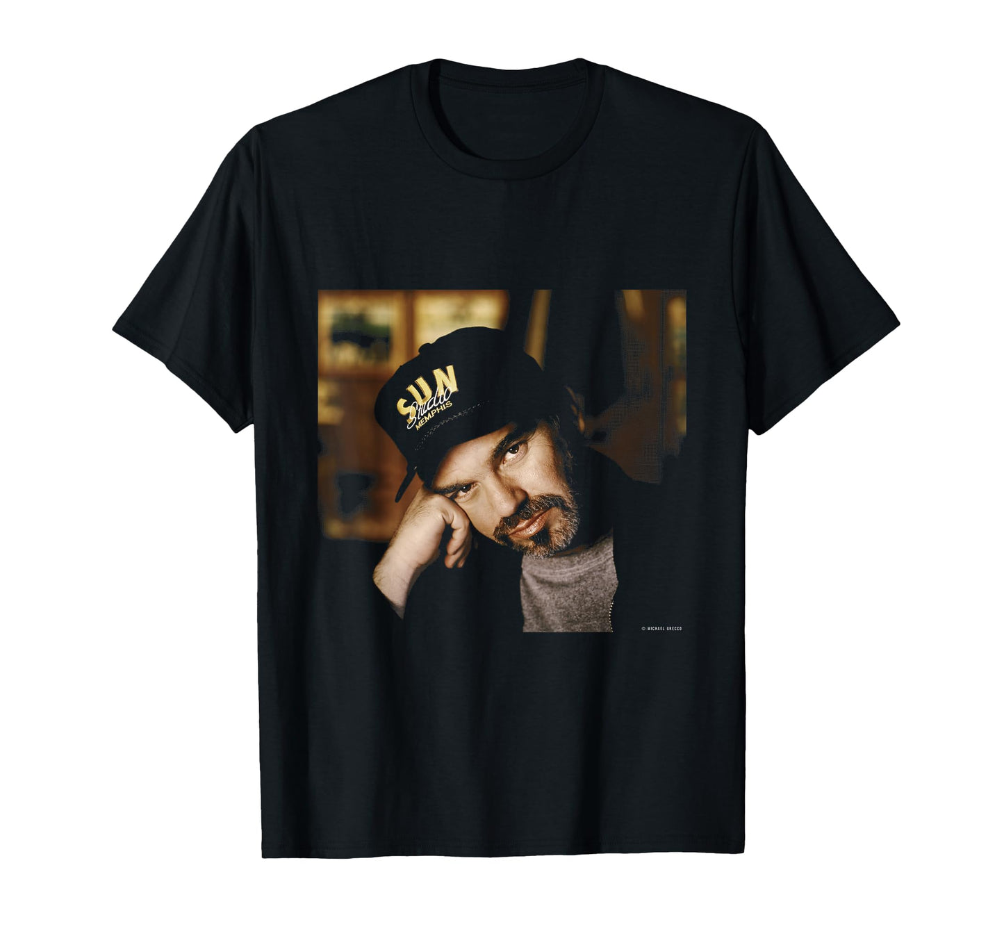 Billy Bob Thornton Bad Santa Sling Blade by Michael Grecco T-Shirt