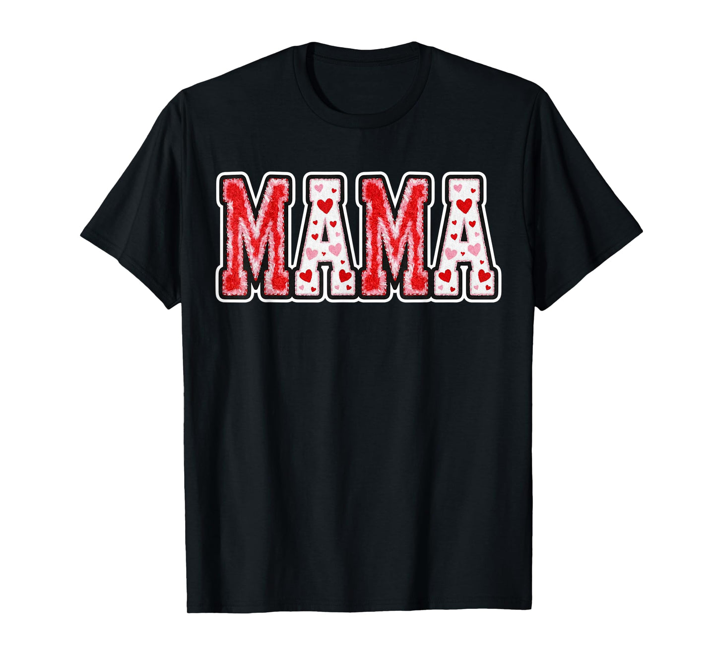 Gifts Love Mother Hearts Mama Valentine Mom Valentines T-Shirt