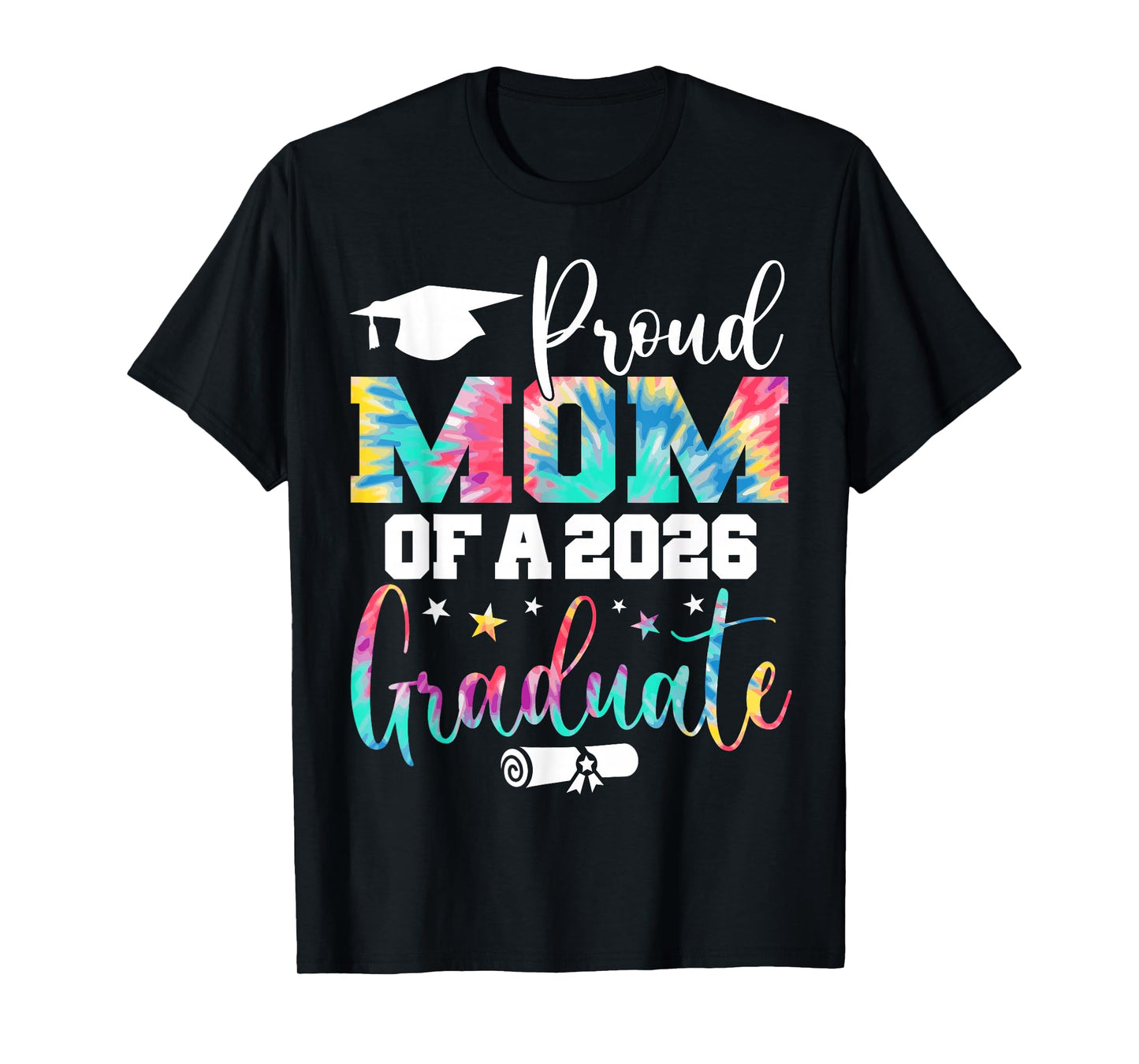 Mom Senior 2026 Proud Mom of A Class of 2026 Graduate T-Shirt
