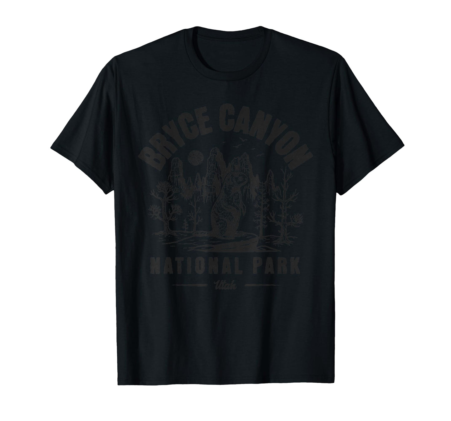 Bryce Canyon National Park Utah USA Retro Vintage Men Women T-Shirt