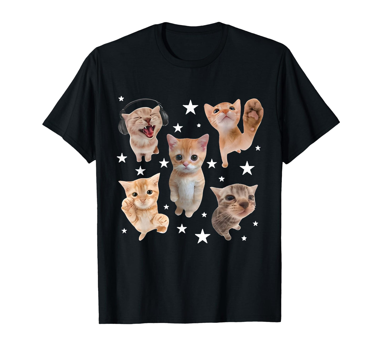 Funny Cat Meme Cute Kitty Kitten for Men Women T-Shirt
