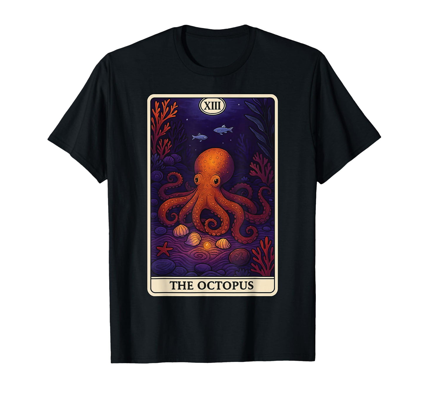 The Octopus Tarot Card T-Shirt