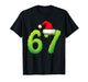 Bruh 67 Six Seven 6 7 Meme Christmas Funny T-Shirt