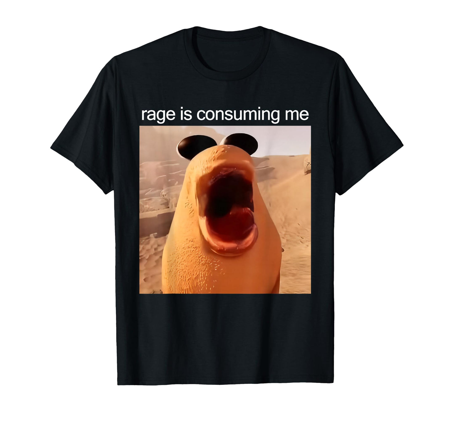 Rage is Consuming Me Marcus The Worm Meme T-Shirt