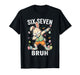 Six Seven Bruh 67 Easter Day Bunny Funny Dabbing Rabbit Meme T-Shirt