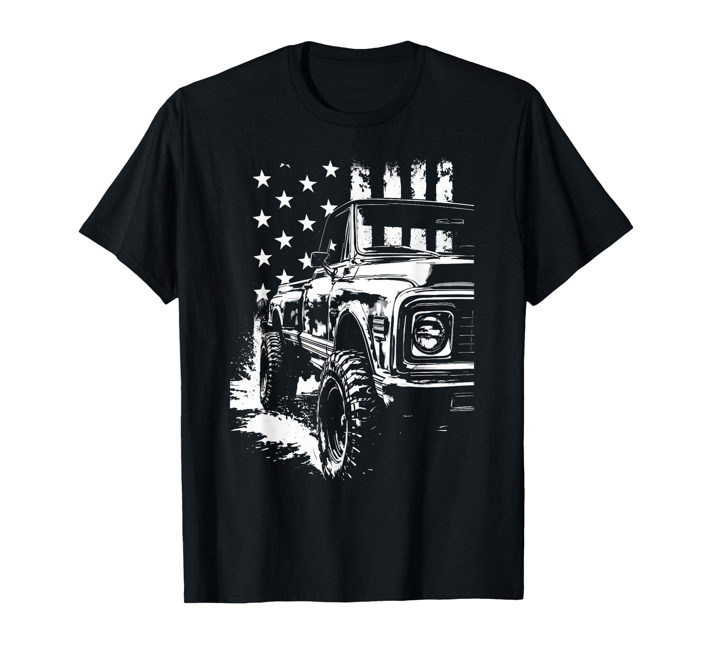 1967-1972 Second Generation K10 / C10 4x4 Stepside USA K10 T-Shirt
