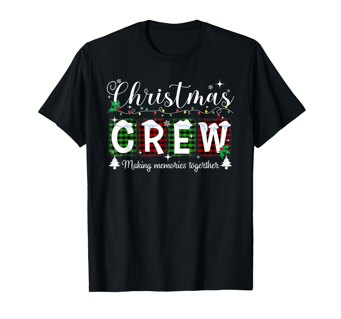 Christmas Crew Matching Family Xmas Party Men Women Kids T-Shirt