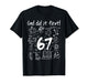 Funny God Did It First 67 Meme Jesus Christian Bible T-Shirt