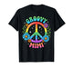 Funny Groovy Mimi Floral Hippie Grandmother Mom Mother Retro T-Shirt