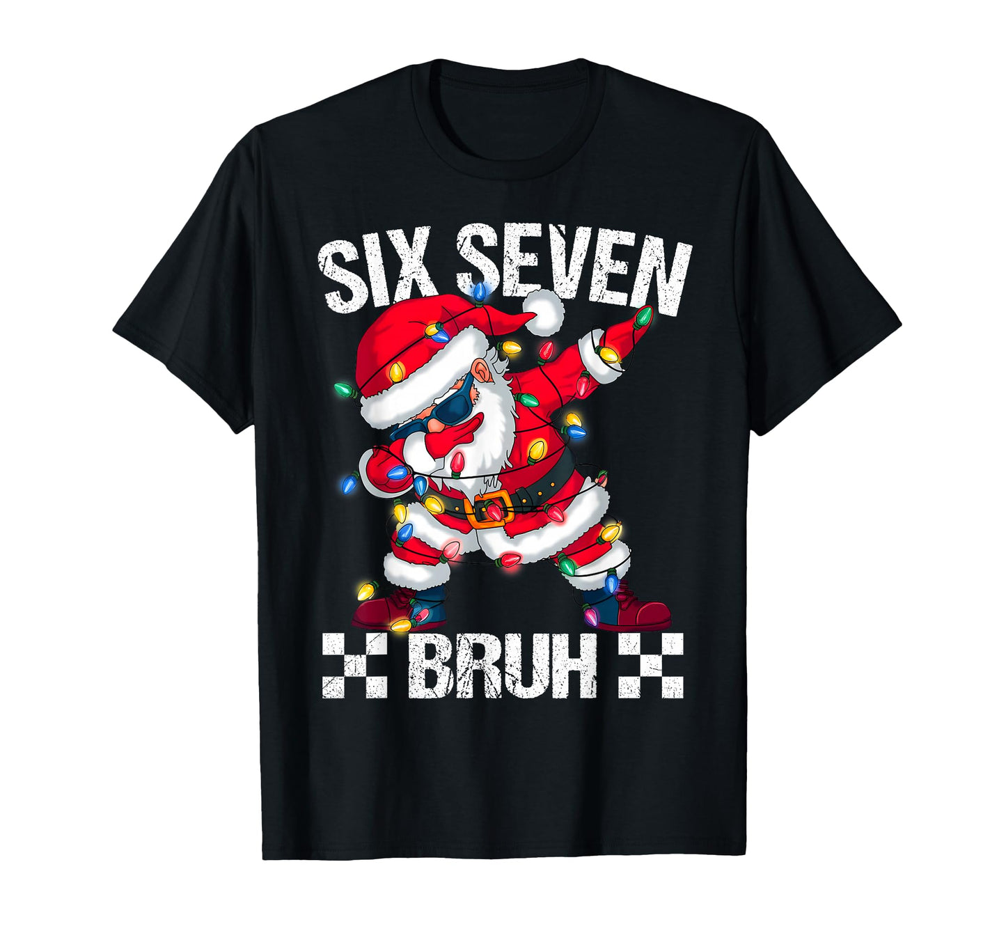 Six Seven Burh 67 Funny Xmas 6 7 Meme Men Women Kids T-Shirt