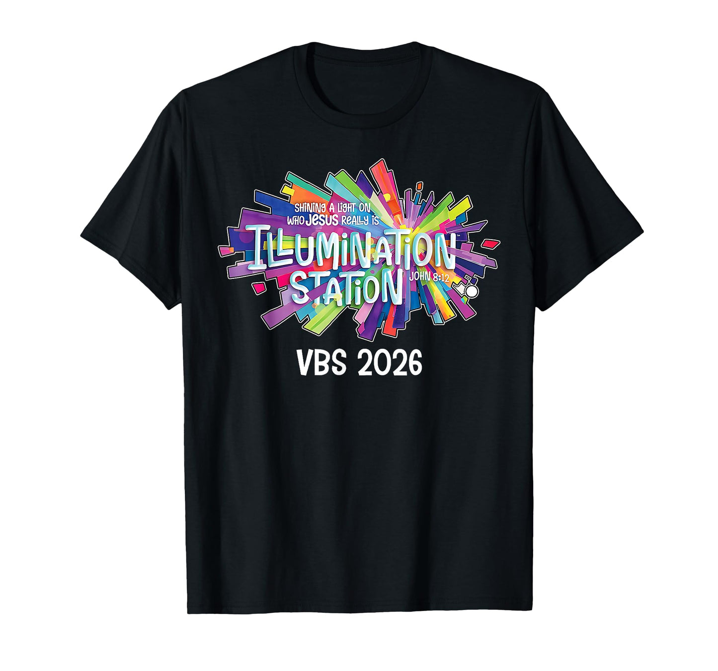 Illumination Station VBS 2026 Bible Jesus Christian Lights T-Shirt