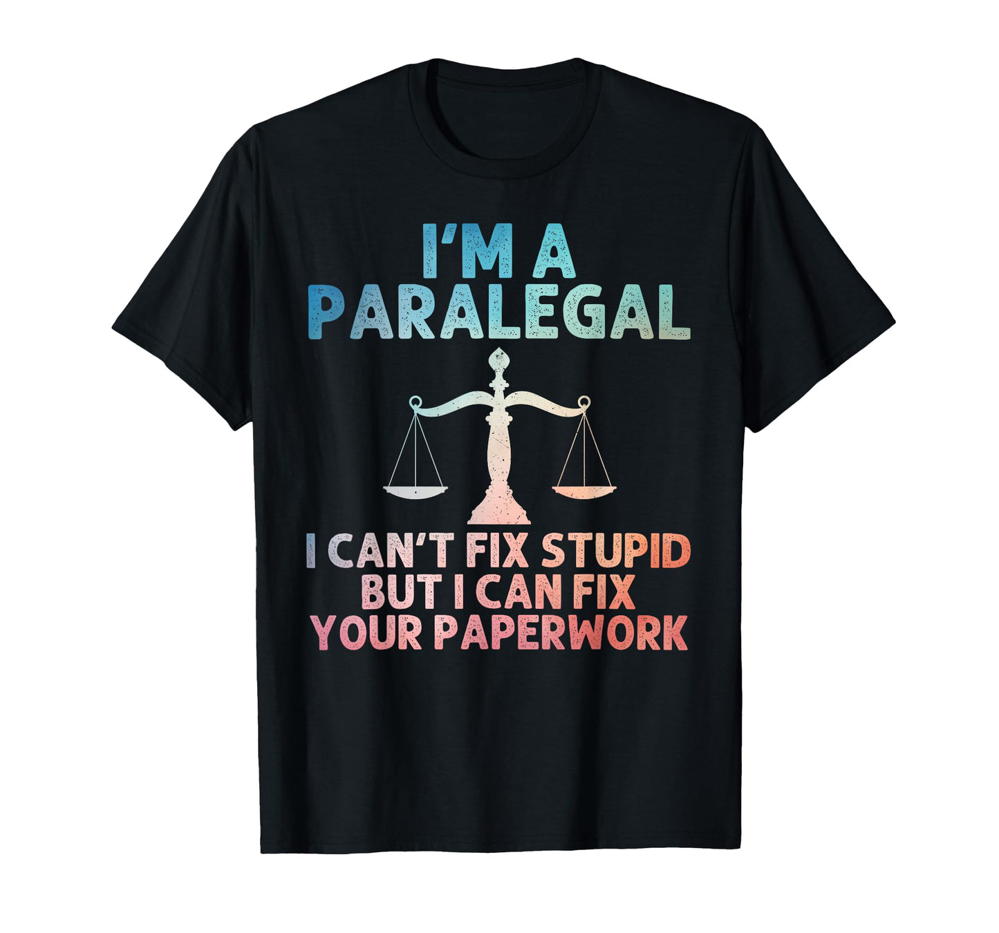 Best Paralegal Art for Men Women Law Student Paralegal T-Shirt