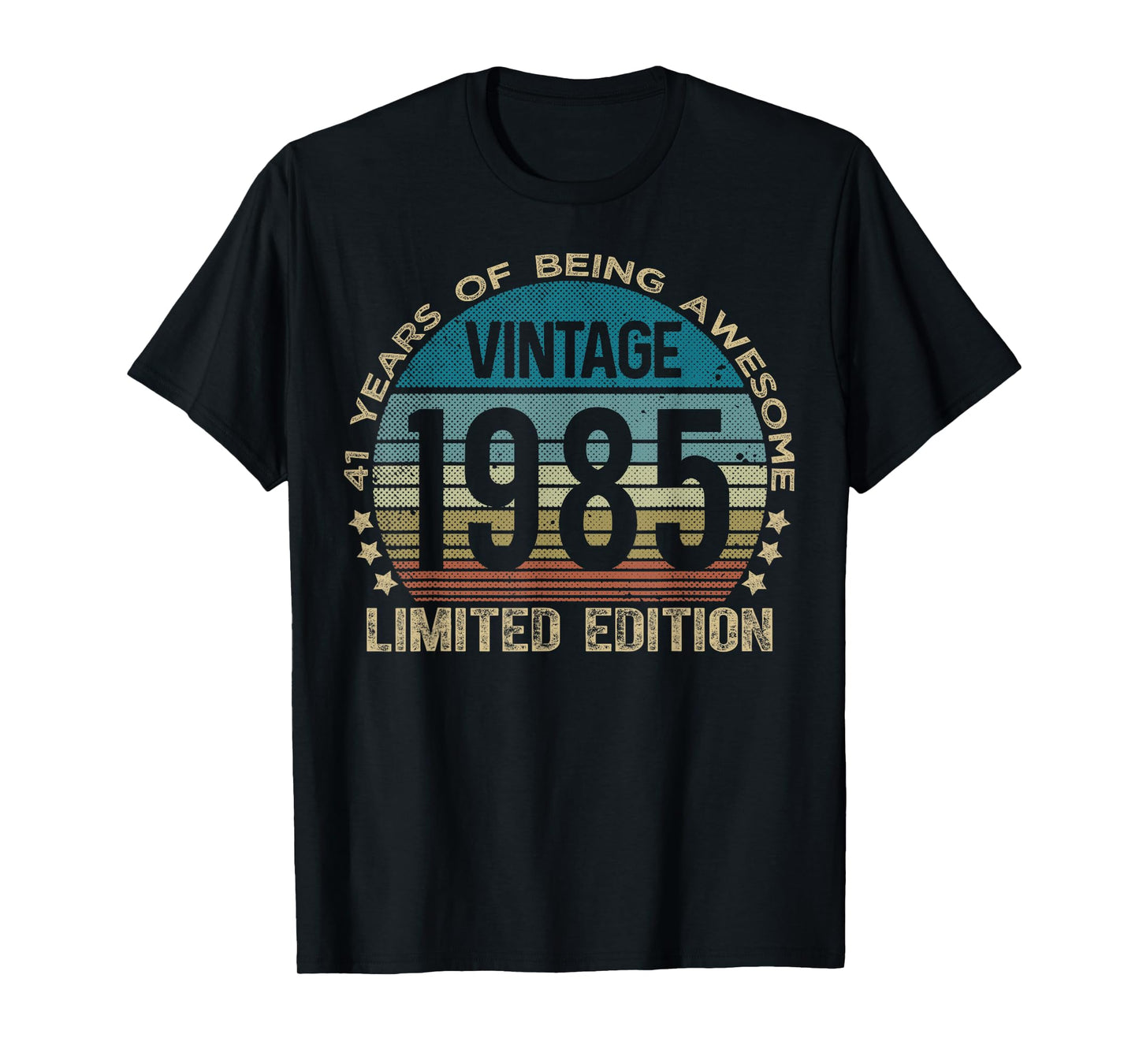 41 Year Old Gifts Vintage 1985 Limited Edition 41st Birthday T-Shirt