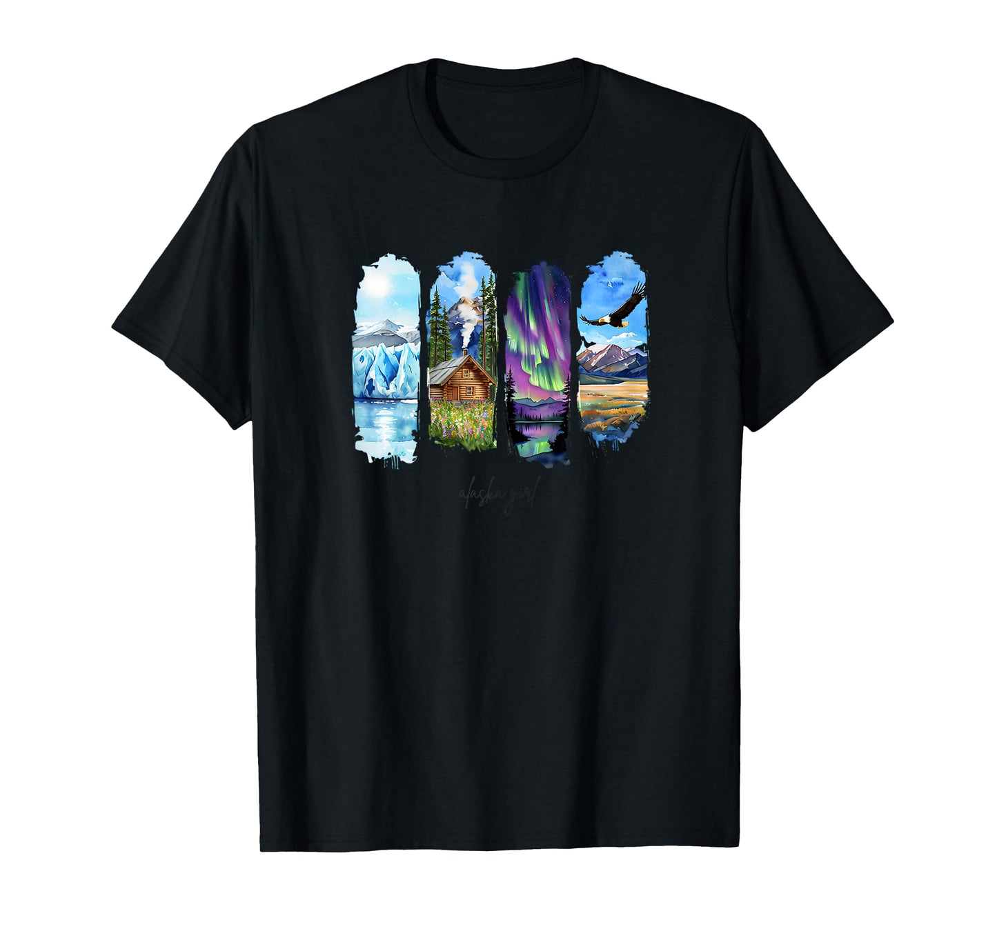 North Nature Adventure Travel Alaska T-Shirt