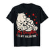My Daughter is My Valentine Floral Mama Papa Bear Retro T-Shirt