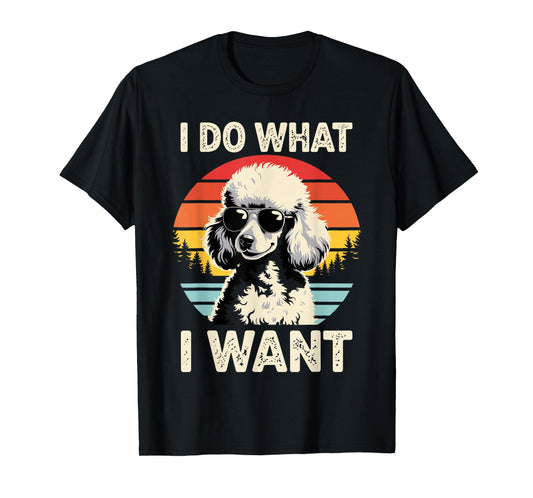 Best Standard Poodle Design for Men Women Dog Poodle Lover T-Shirt