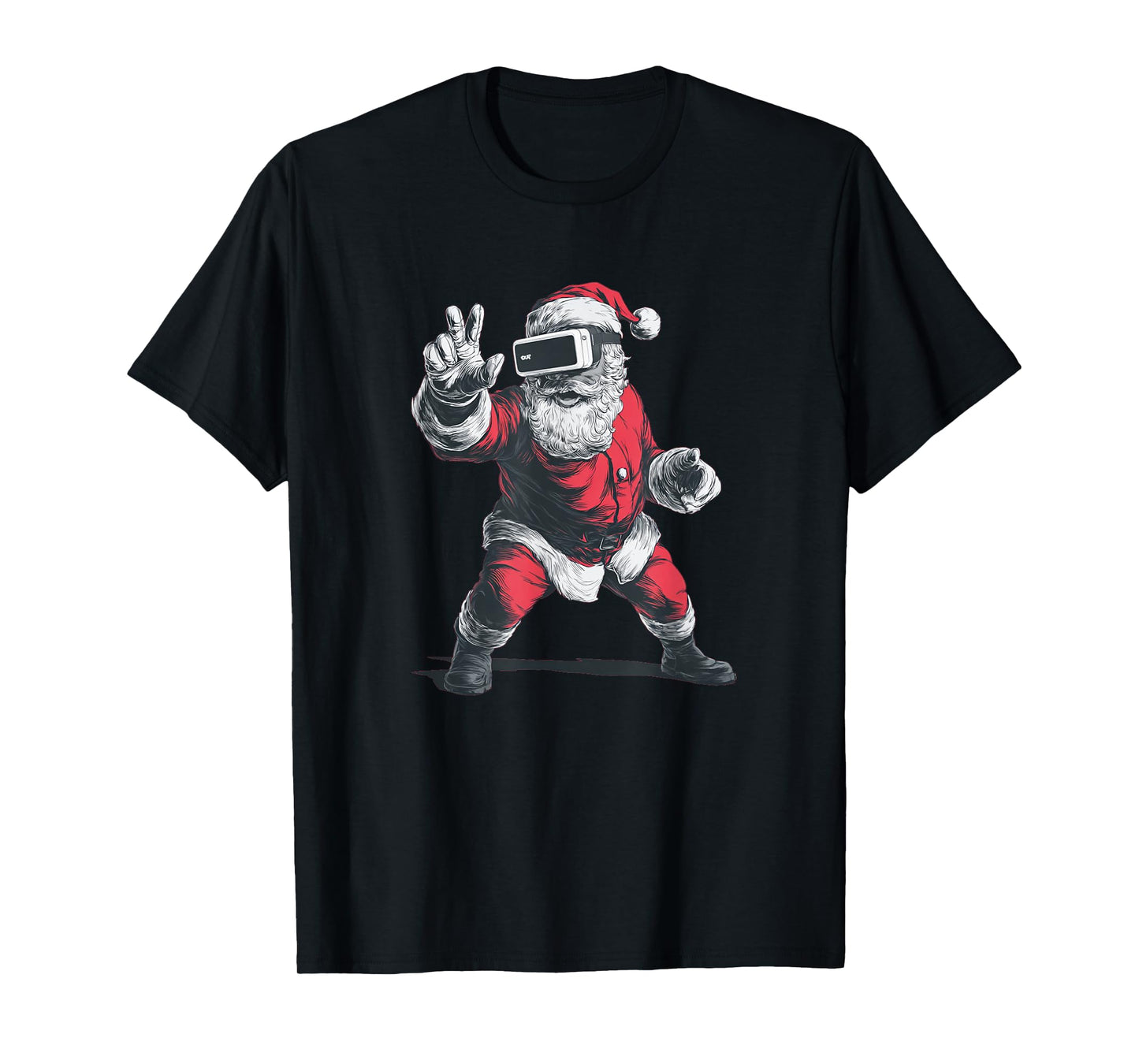 Virtual Reality Christmas Graphic T-Shirt