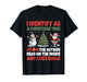 I Identify As A Christmas Tree Lit On The Outside T-Shirt