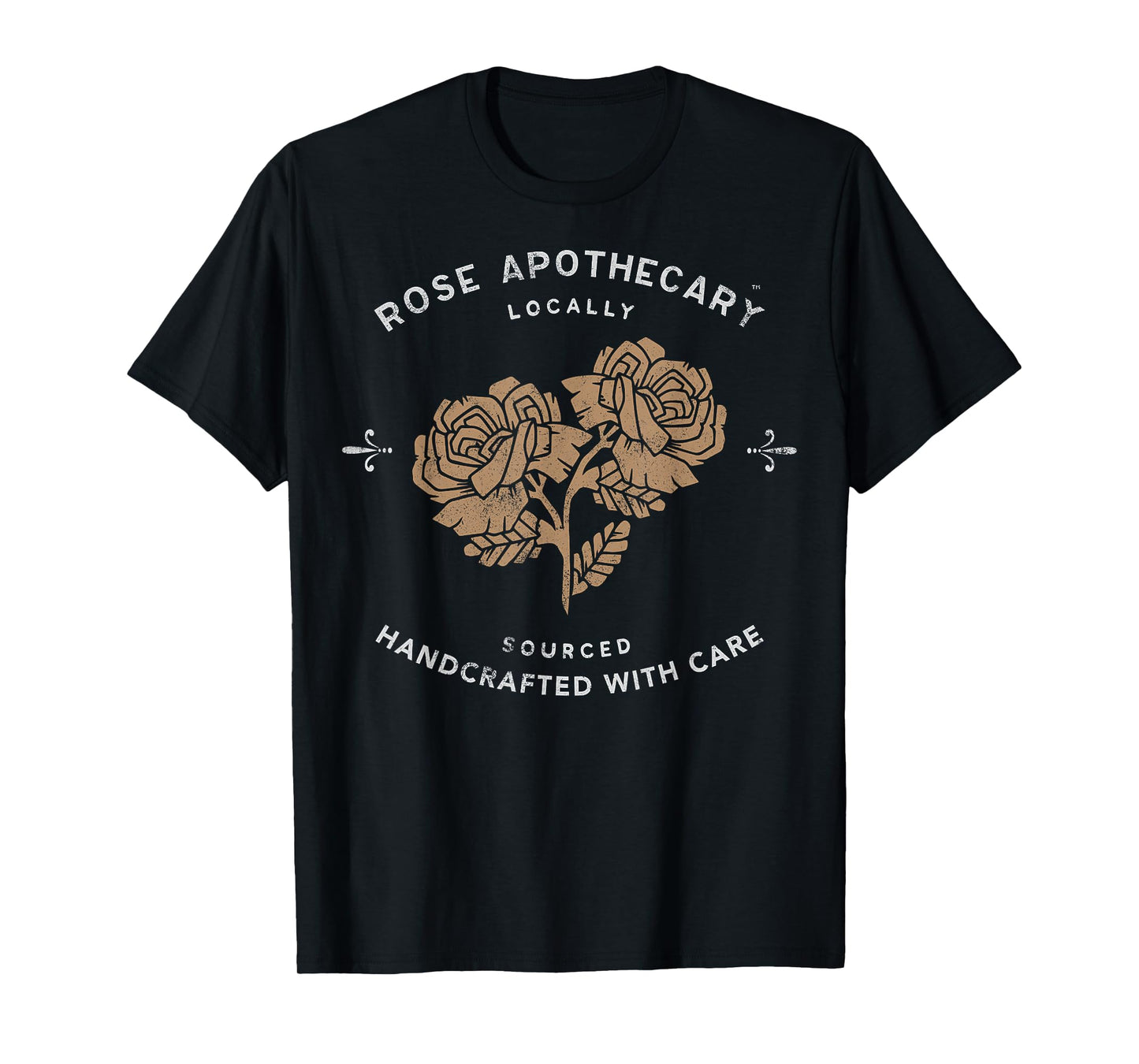 Schitt's Creek Rose Apothecary Handcrafted Distressed T-Shirt