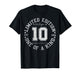 10 Year Old Gifts Vintage 2016 Limited Edition 10th Birthday T-Shirt
