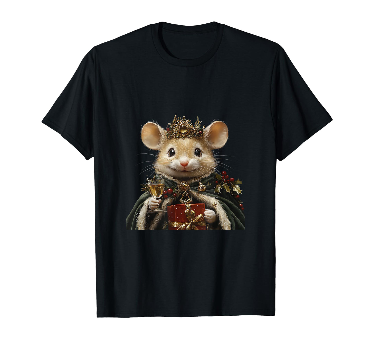 Fairy Mouse Nutcracker Team Magical Vintage Christmas T-Shirt