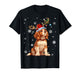 Christmas Balls Lights Cavalier King Charles Spaniel Xmas T-Shirt