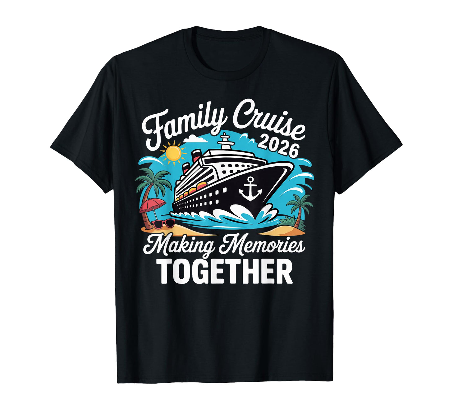 Family Cruise 2026 Vacation Trip Family Matching Cruise Ship T-Shirt