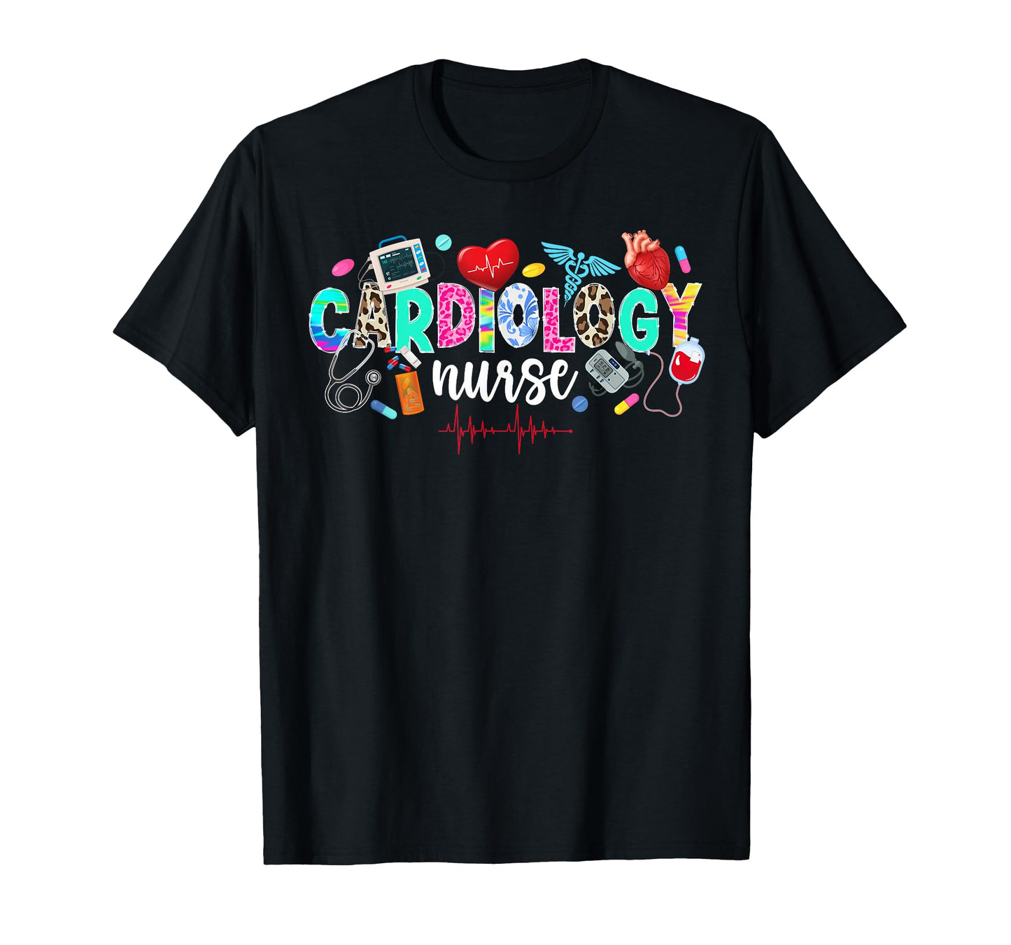 Cardiac Nurse Cardiac Nursing Cardiology Nurse T-Shirt