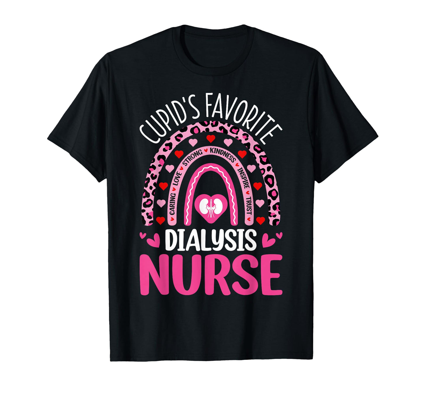 Cupid's Favorite Dialysis Nurse - Valentine’s Nephrology T-Shirt
