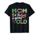 Mom of The 1 Year Old Football First Birthday Boy Matching T-Shirt