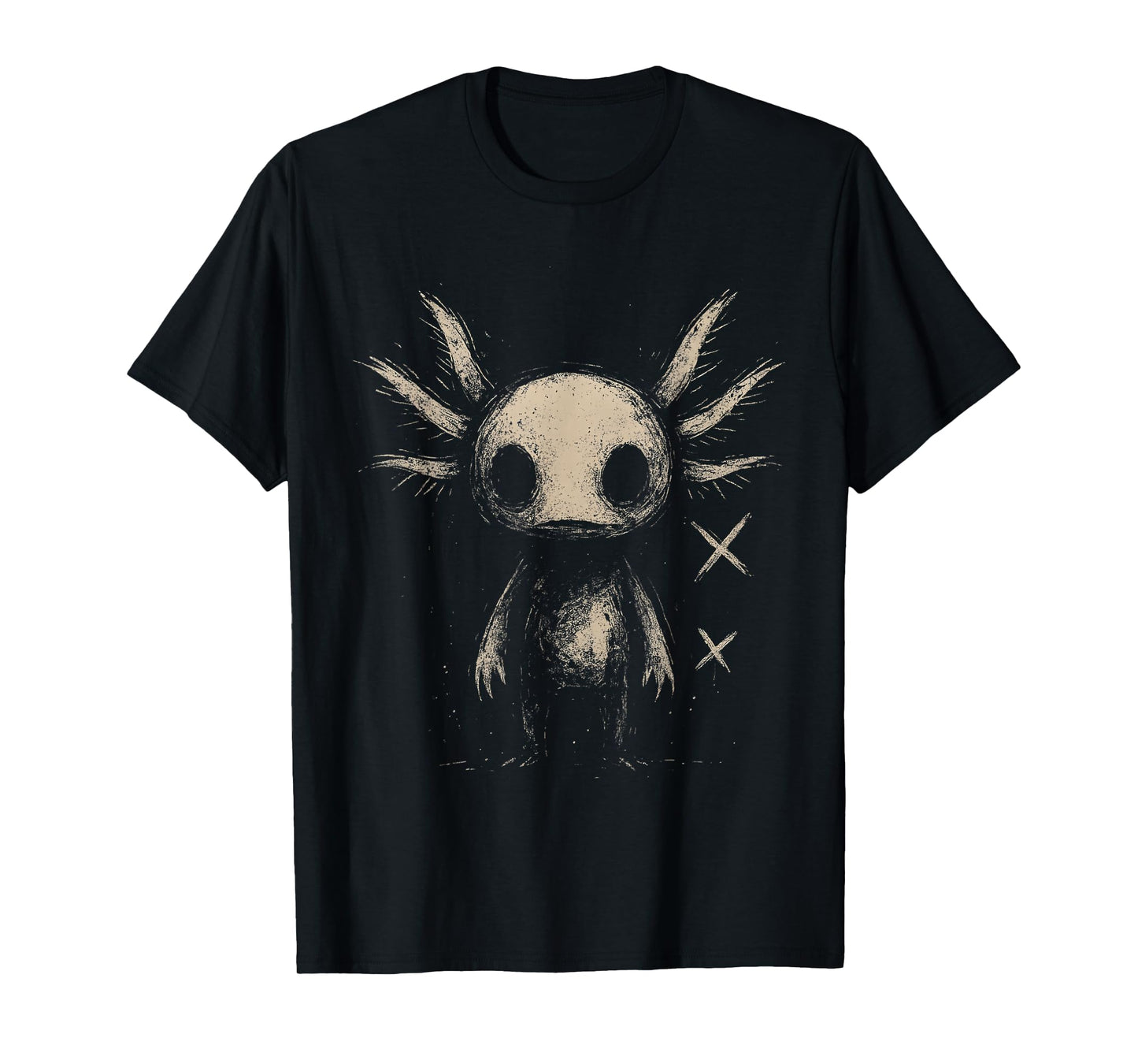 Axolotl Emo Goth T-Shirt
