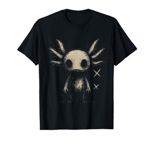 Axolotl Emo Goth T-Shirt