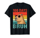 100 Days Bruh Capybara 100 Days of School for Boys Kids T-Shirt