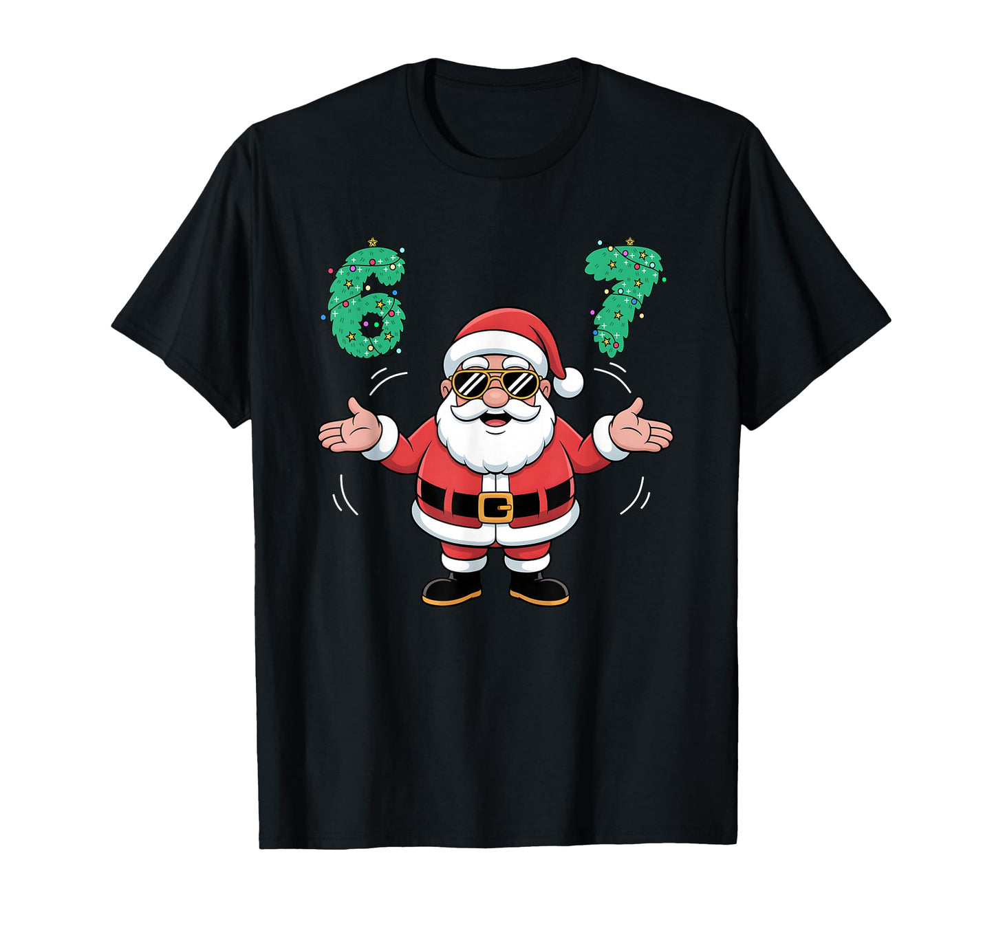 Funny 67 Christmas Shirt Middle School 6 7 Funny 67 Meme T-Shirt