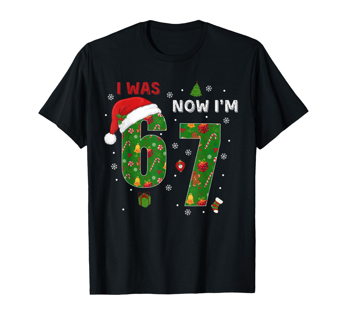 7 Year Old Birthday Shirt was 6 Now I'm 7 67 Funny for Kids T-Shirt