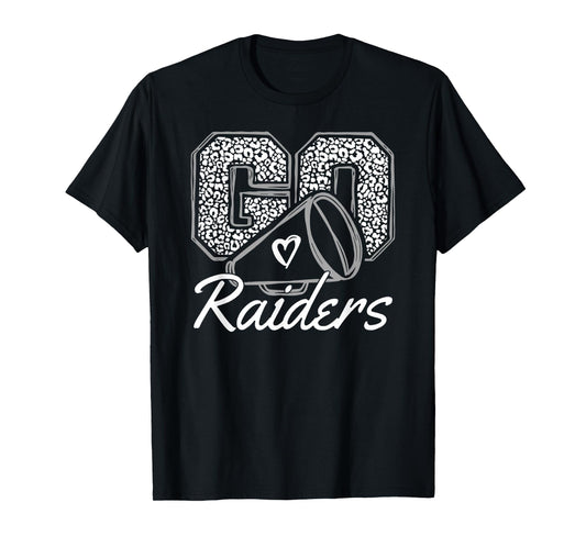 Go Cheer Raiders School Team Spirit T-Shirt