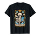 The Doomscroller Skeleton Tarot Social Media Meme T-Shirt