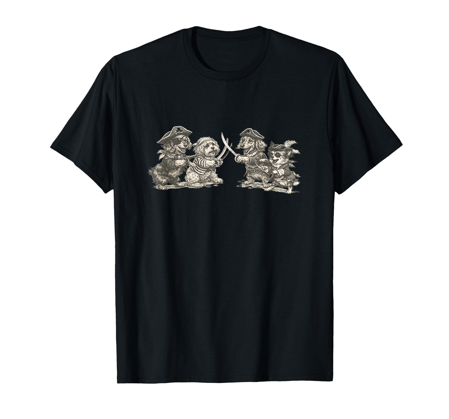 Gasparilla Pirate Dogs Tampa Festival Graphic T-Shirt